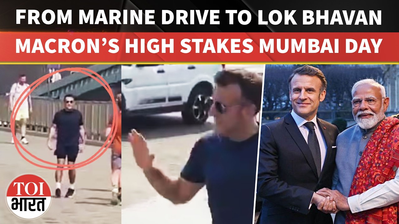 Jog At Dawn, Homage At Taj, Power Talks With PM Modi: Macron&rsquo;s High-Impact Mumbai Visit