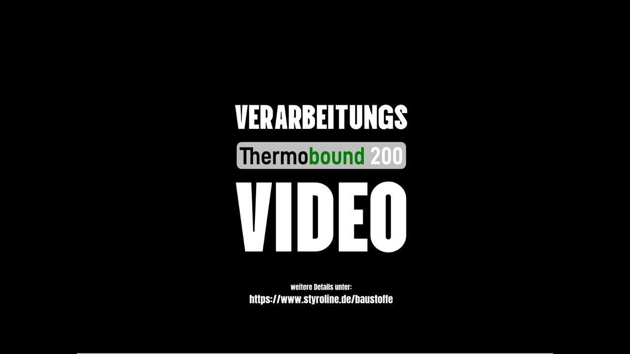 Zementgebundene Ausgleichssch&uuml;ttung Thermobound TB 200: Herstellung & Verarbeitung - Step by Step