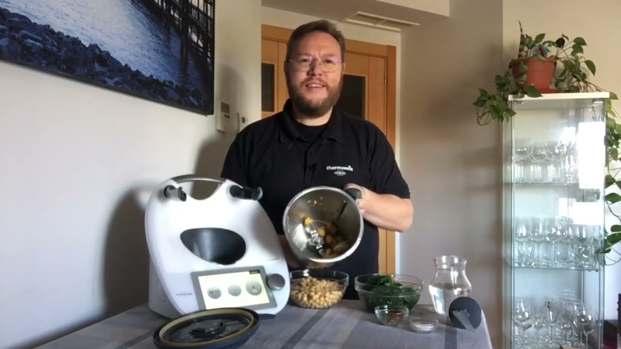 Espinacas con Garbanzos a la Sevillana con Thermomix y José Ángel