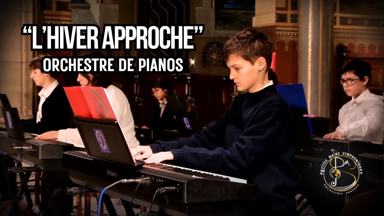 Concert fin d'année Orchestre de pianos