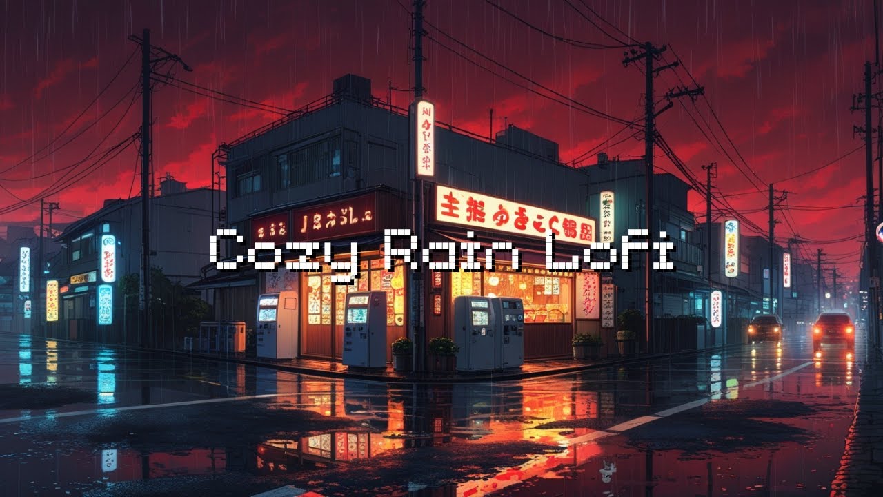 🎶 CHILL to the Soothing Rhythm of Relaxed LOFI Beats in the Rain 🌧️🎵 hip hop beats to relax/study to