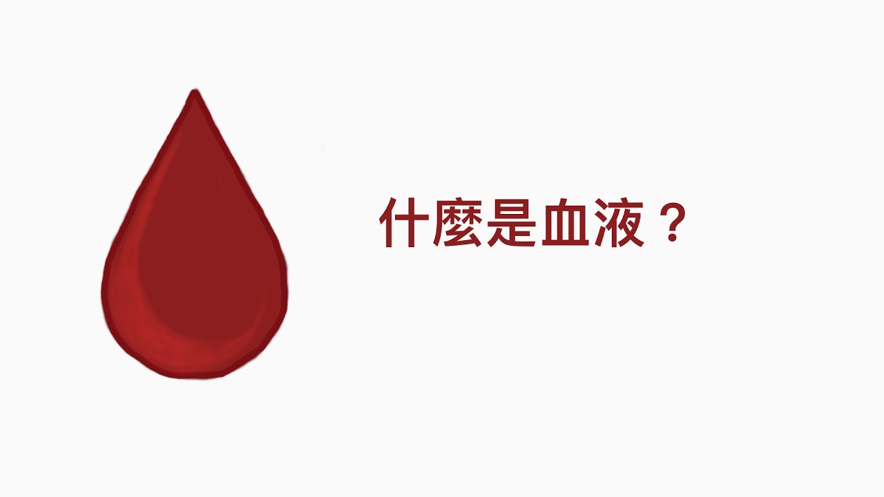 什麼是血液？一次講清楚｜英文原聲・中文字幕