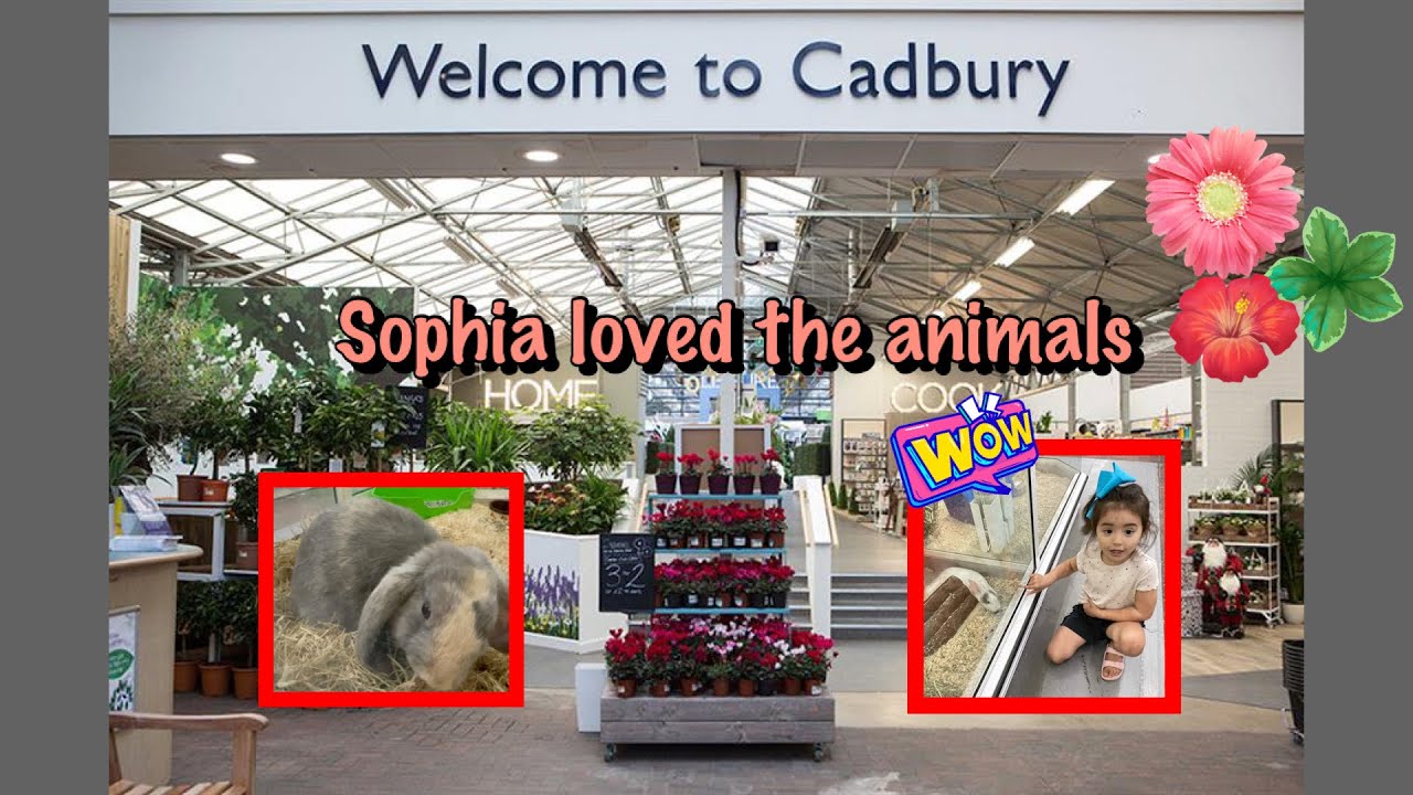 Sophia and Jacob at Cadbury Garden Center🪴🏡❤️| British Filipino life in UK