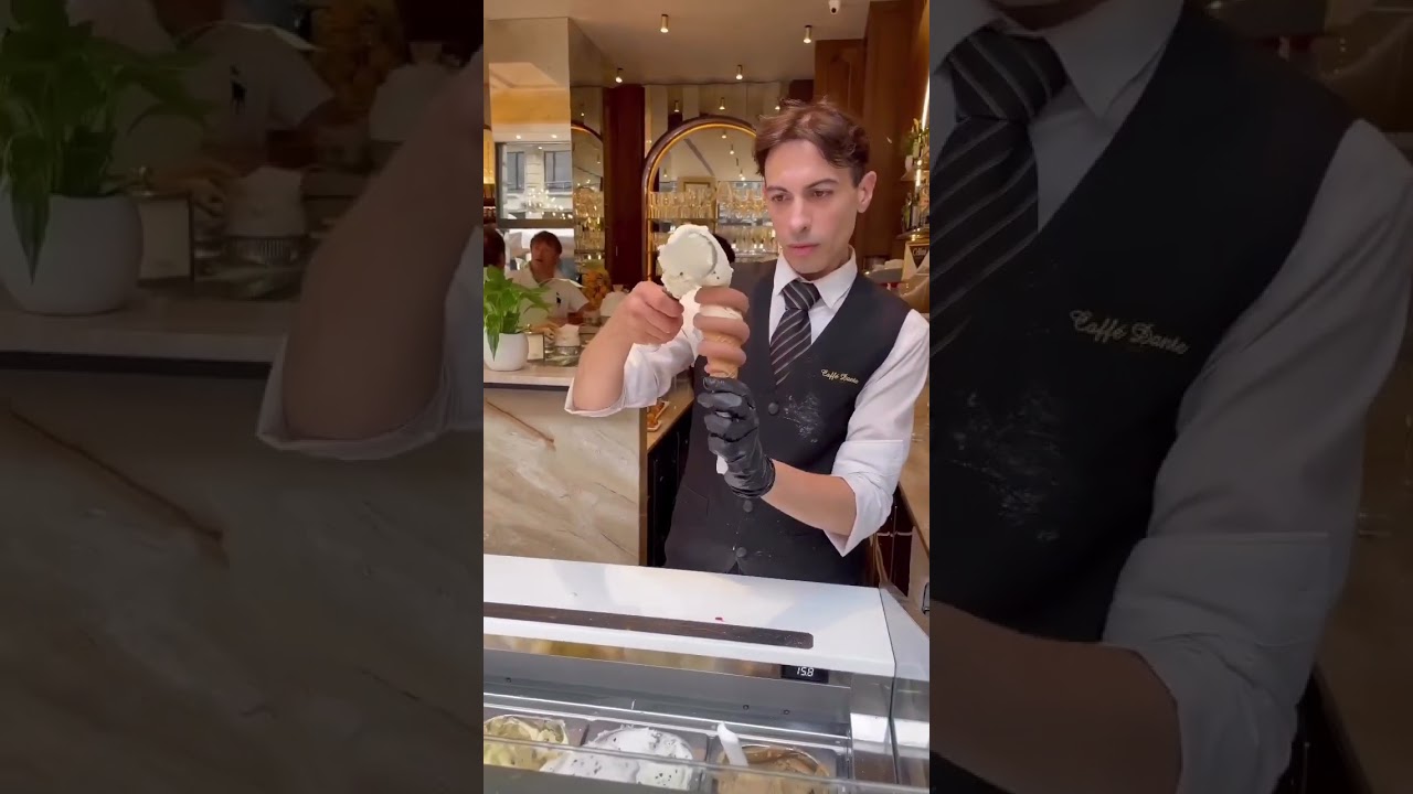 Você tomaria este gelato italiano?