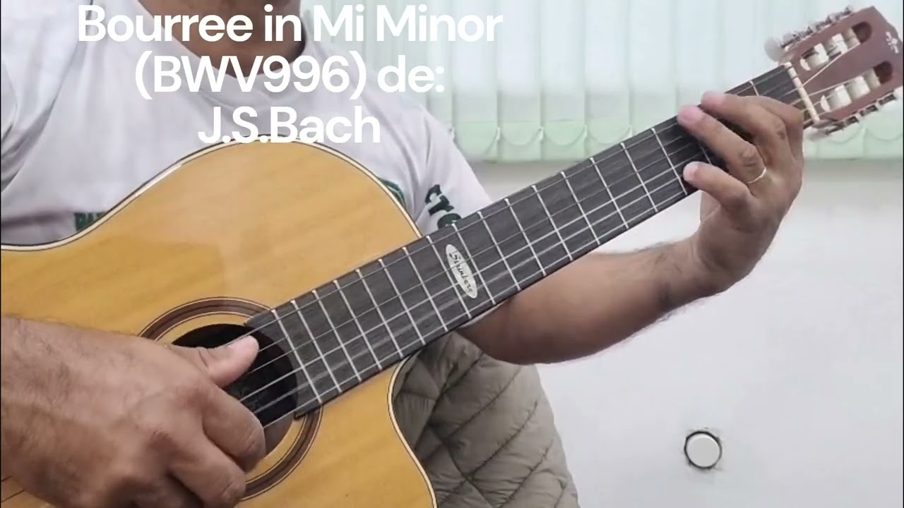 Chorinho em Lá menor/ Bourree in Mi Minor (BWV996) de:J.S.Bach