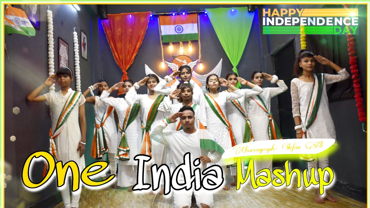 One India Mashup |🇮🇳IndepdenceDay Special l Dance Video | Irfan Ali | The Ultimate Dance Institute