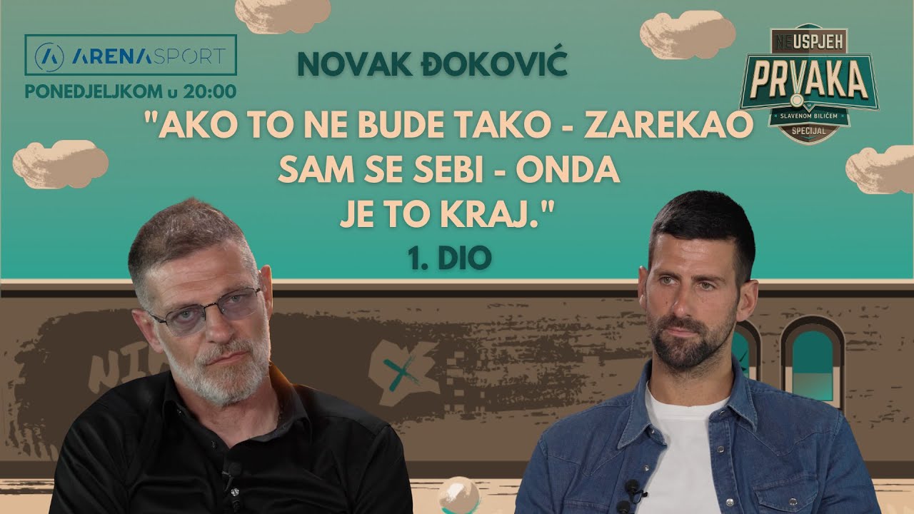 Novak Đoković kod Slavena Bilića  | Neuspjeh prvaka #7