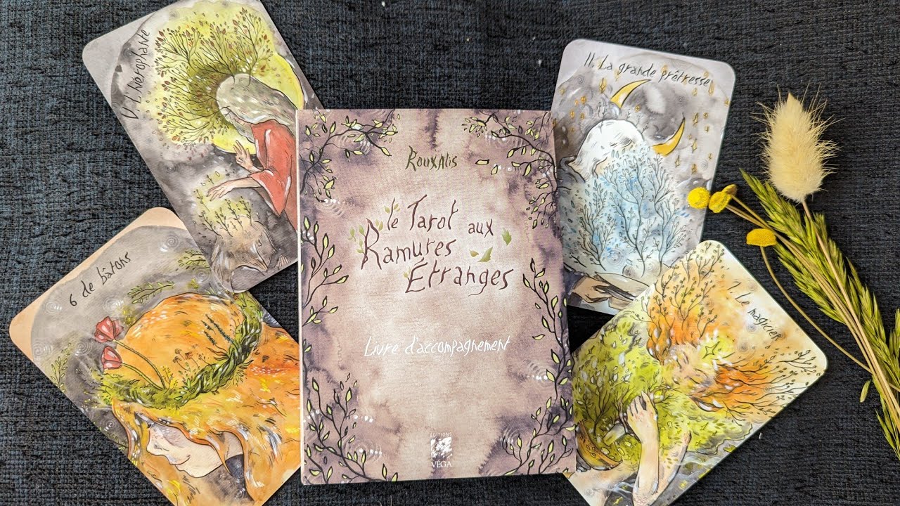 🦌 🌿 Le tarot aux Ramures Etranges, très beau et inspirant (review, vidéo)