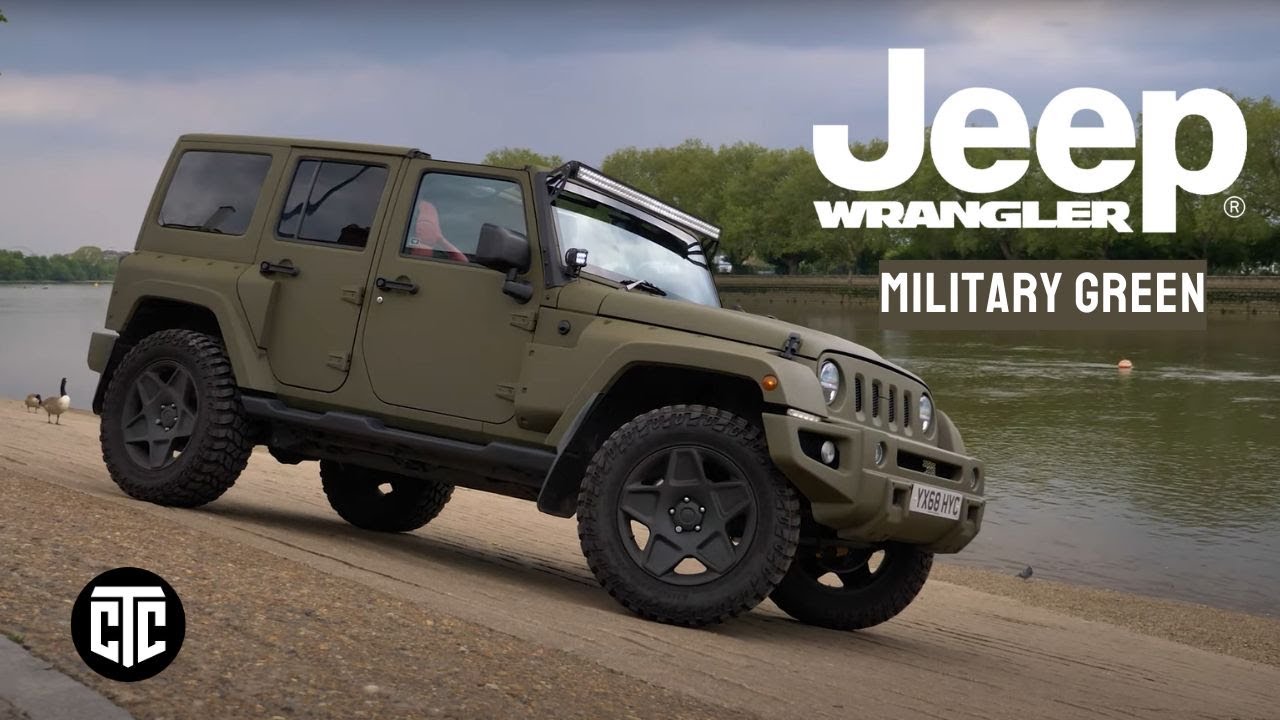 Military Green Jeep Wrangler JK by Chelsea Truck Company