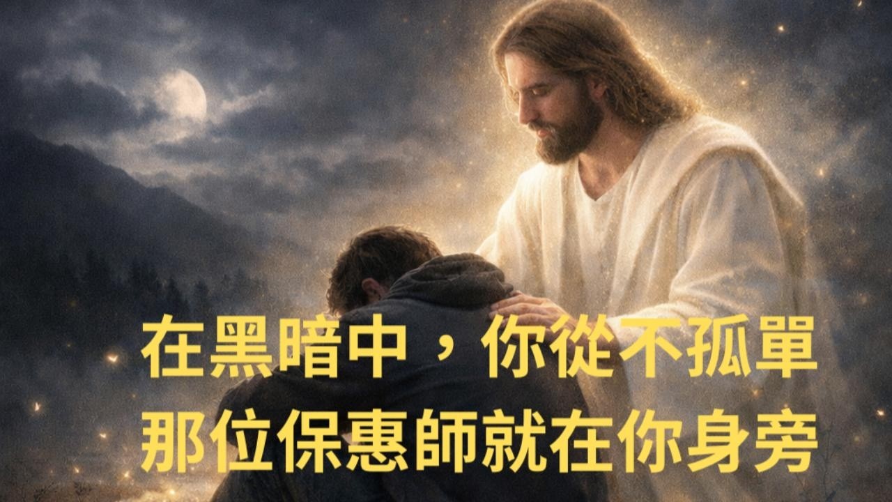 靈修短文｜在黑暗中，你從不孤單——那位保惠師就在你身旁｜Devotion | 重新得力｜屬靈成長｜仰望｜信靠｜Worship