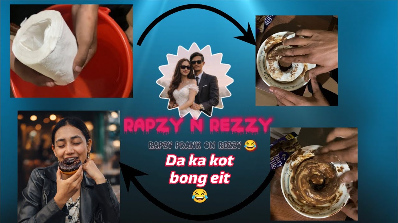 Shah prank i Rezzy 🤣 iam pat u Rapzy 😭 peit na kaei ka daw 🤔 Rapzy n Rezzy ❤️