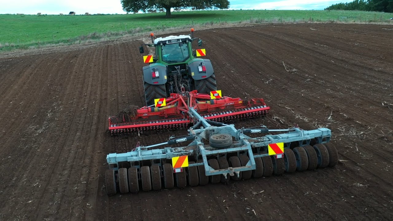 What The Heck Is On The Back Of The Power Harrow??!! Haven’t Had That Here Before