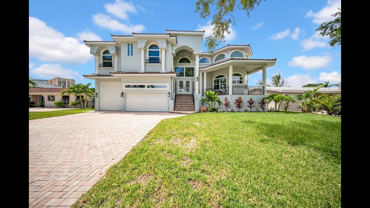 $4M Clearwater Beach Waterfront Estate