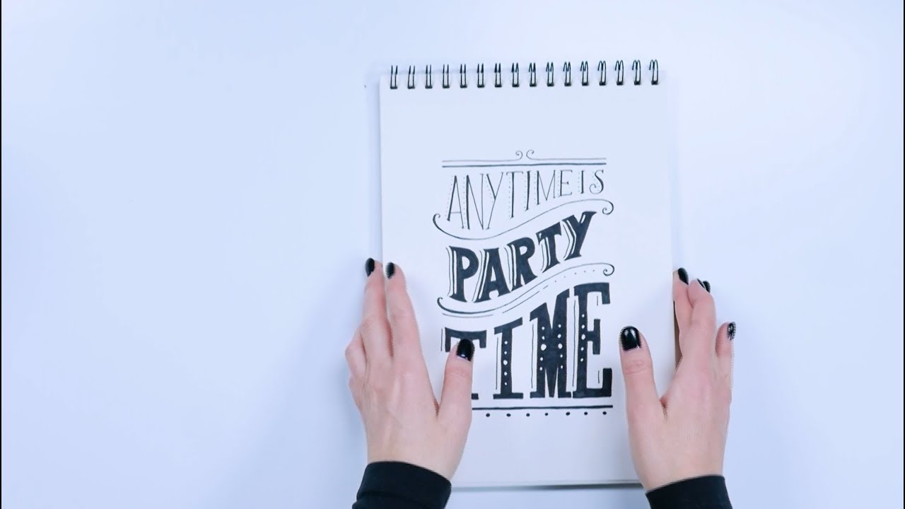 Maak je eigen verjaardagskalender - HANDLETTERING DOE JE ZO!