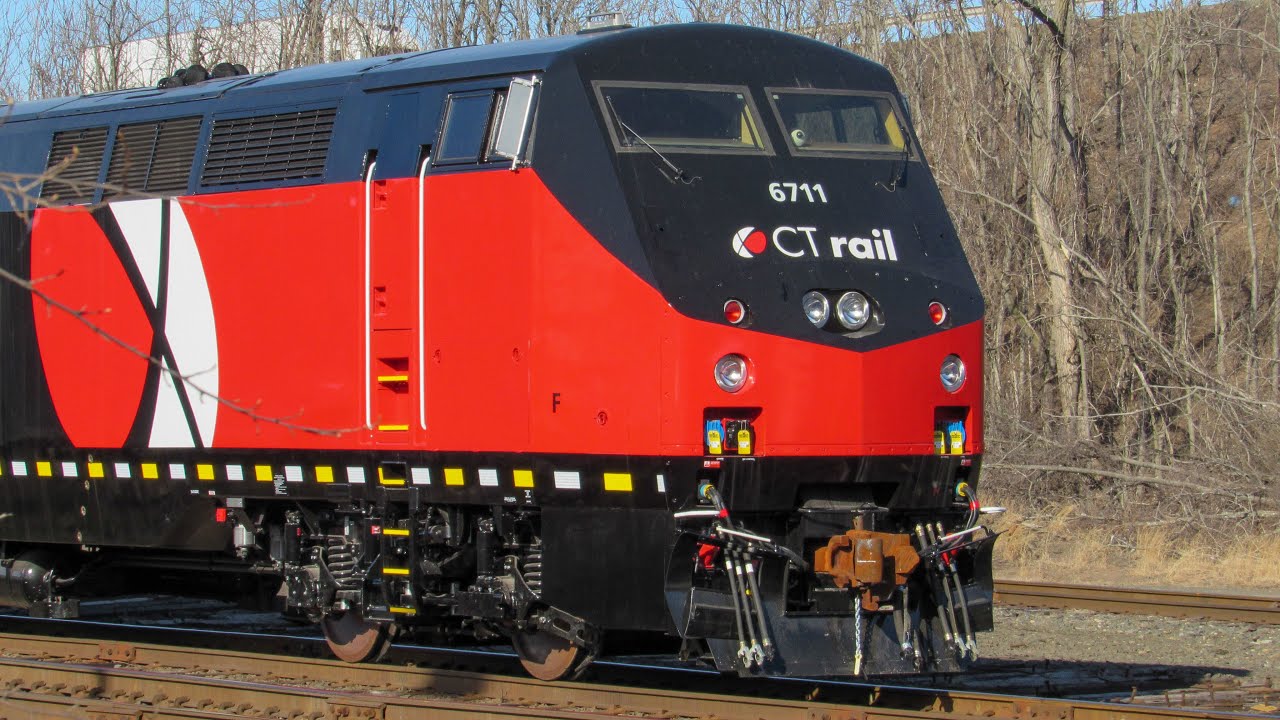 A New Era On CTrail Begins! First Rebuilt P40DC Returns To Connecticut, Featuring CDOT 6711