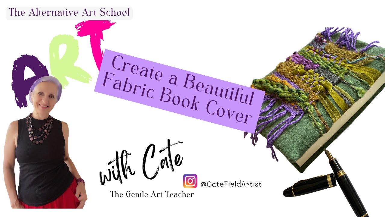 Personalize Your Sketchbook: DIY Fabric Book Cover