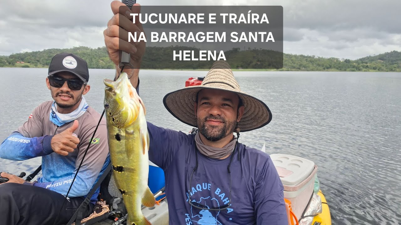 Tucunare e Traíra na Barragem Santa Helena- Ba 