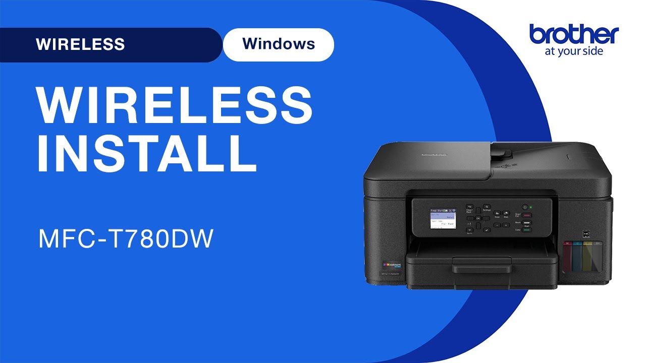 MFCT780DW wireless setup - Windows