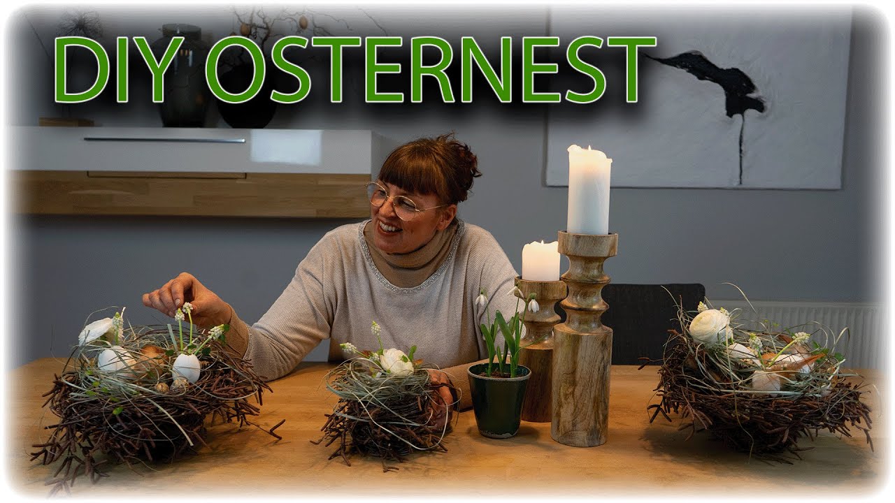 NATÜRLICHES OSTERNEST - SCHNELLE IDEE