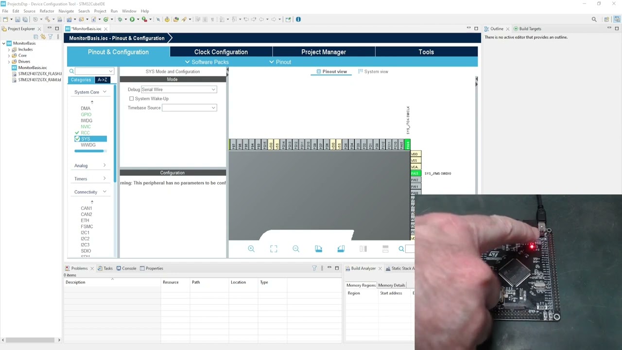 STM32 Digital Filters - Develop Base Project