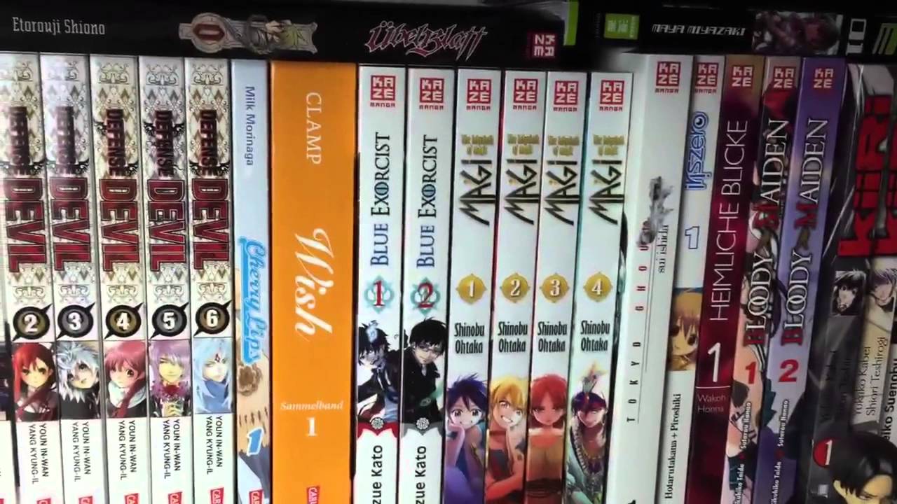 Meine Mangasammlung 2014