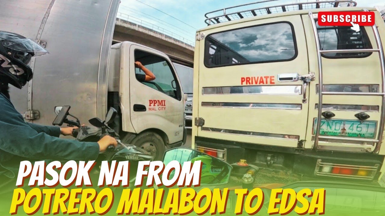 PASOK NA FROM POTRERO MALABON TO EDSA #PEQZMOTOVLOG