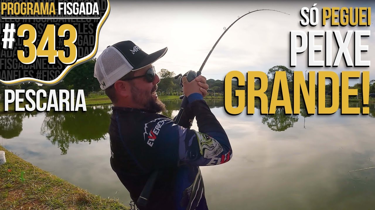 S&Oacute; PEGUEI PEIXE GRANDE! (PESCARIA)