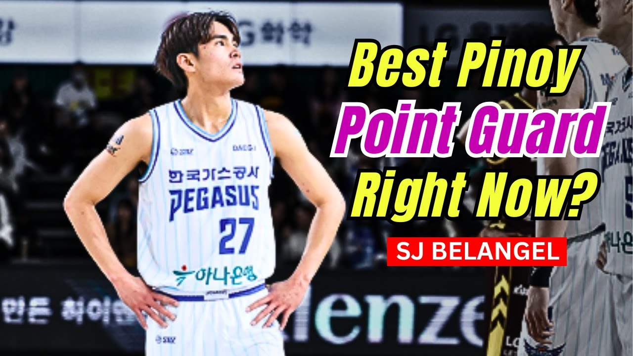 BEST PINOY POINT GUARD (Homegrown)?? SJ Belangel