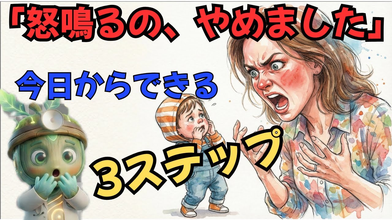 もう怒鳴らなくて大丈夫。子供が自分から動き出す『魔法の3ステップ』が凄すぎた…