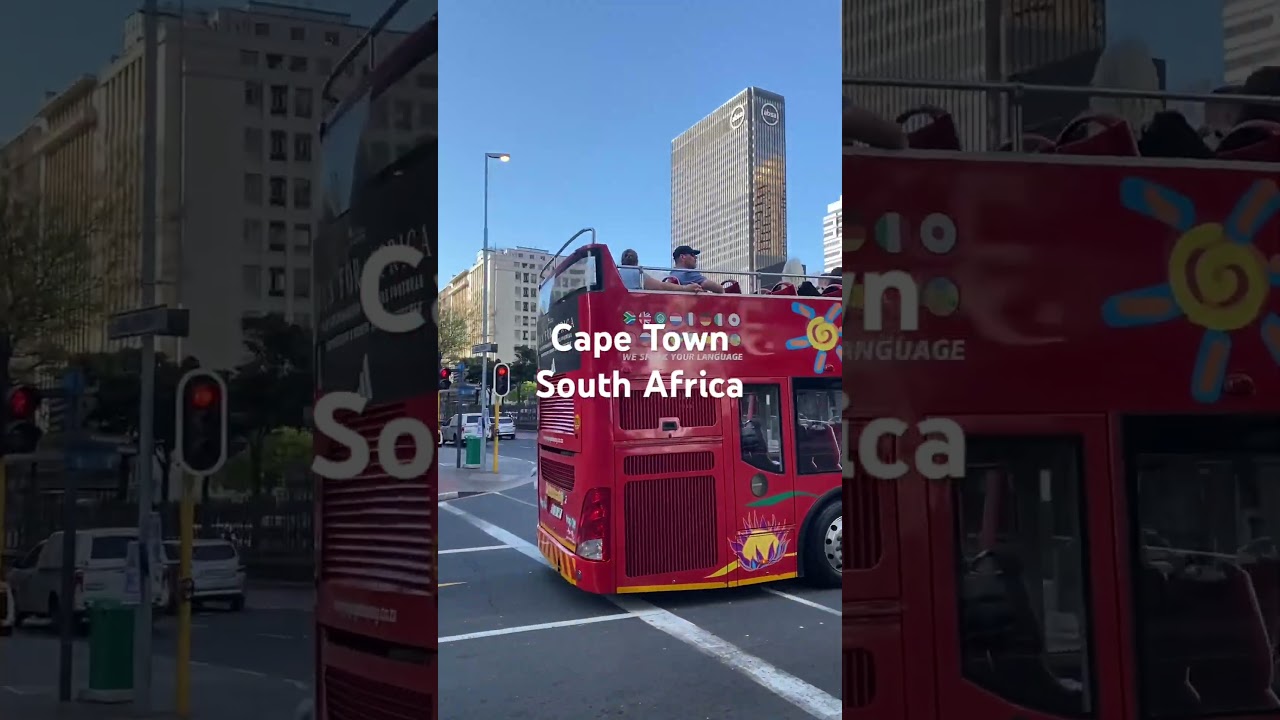 ❤️Cape Town City Sightseeing Red Bus 