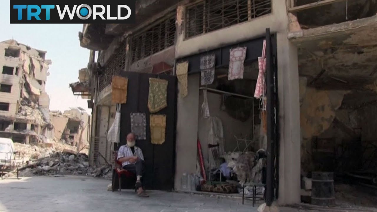 The War in Syria: Rebuilding destroyed Aleppo faces challenges