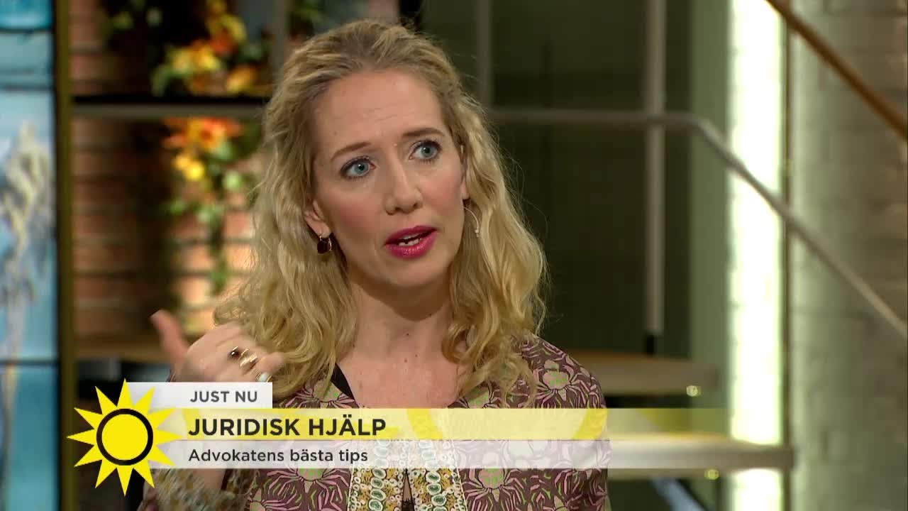Advokatens bästa tips – så gör du om du behöver juridisk hjälp - Nyhetsmorgon (TV4)