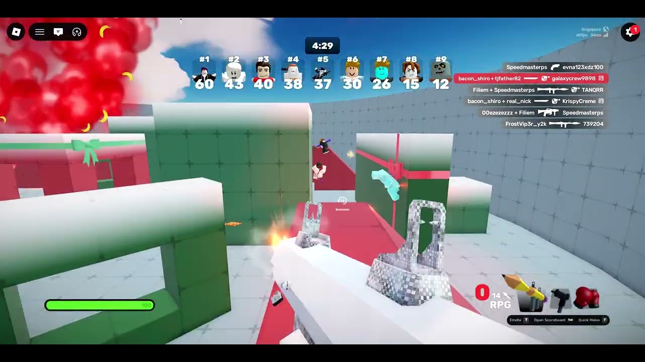 i finally reach 100 kills