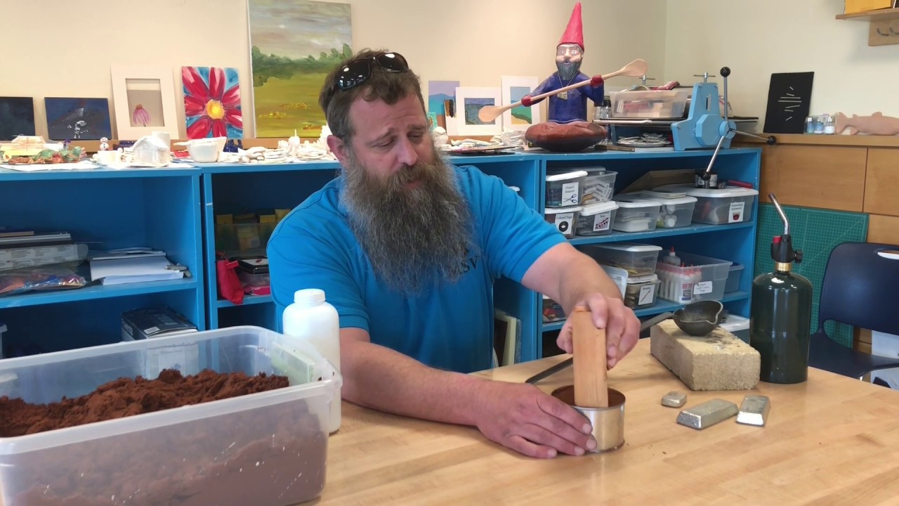 #MakerMonday Pewter Casting