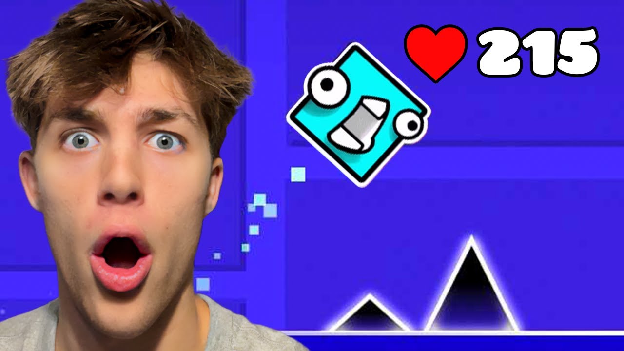 The Geometry Dash player with the HIGHEST heartrate