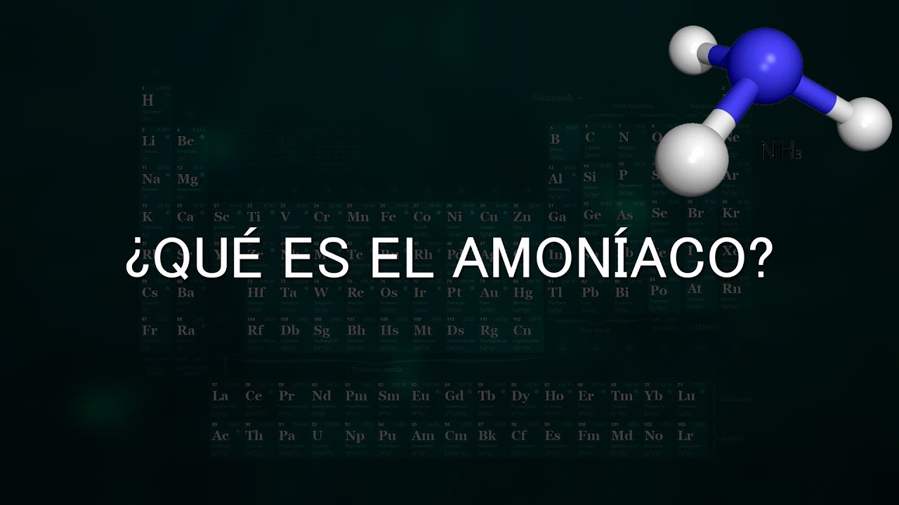 &iquest;QUE ES EL AMONIACO?