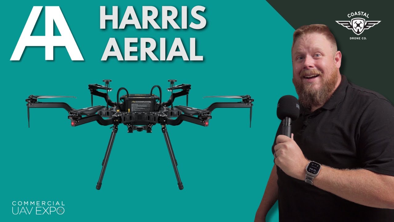Gas or Battery? Why not both?!! | Harris Aerial | UAV Expo 2025
