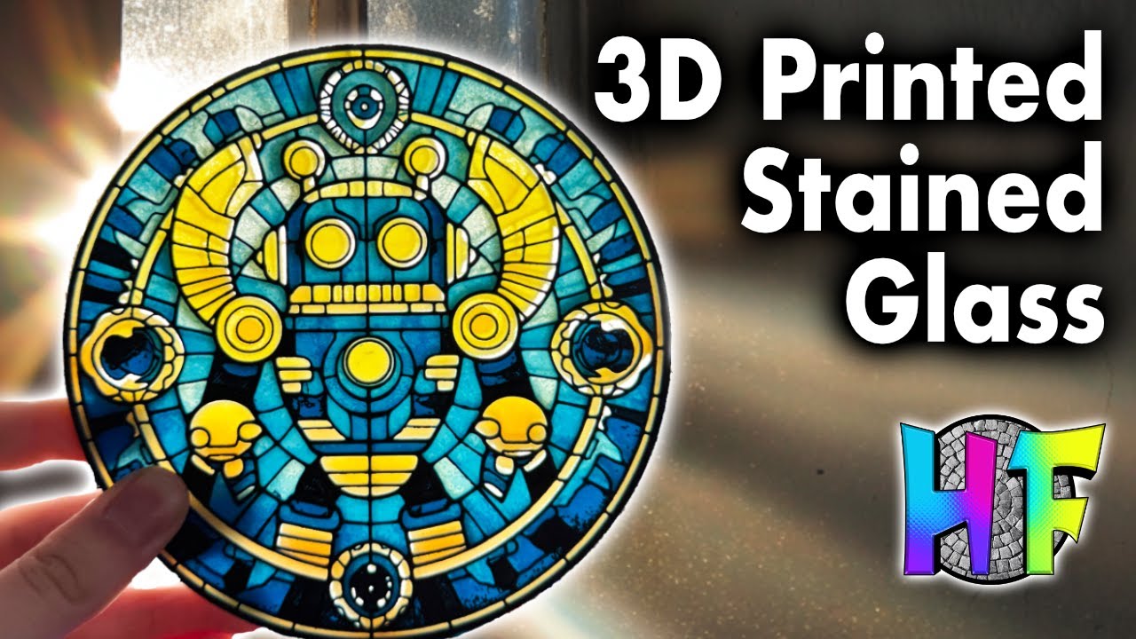 (HueForge) How to make Stained Glass 3D Prints