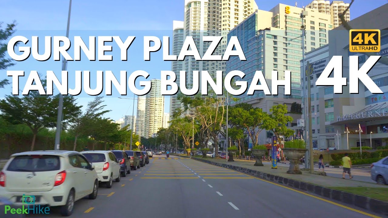 【4K】TWILIGHT DRIVE | GURNEY DRIVE - TANJUNG BUNGAH PENANG | SONY A7III