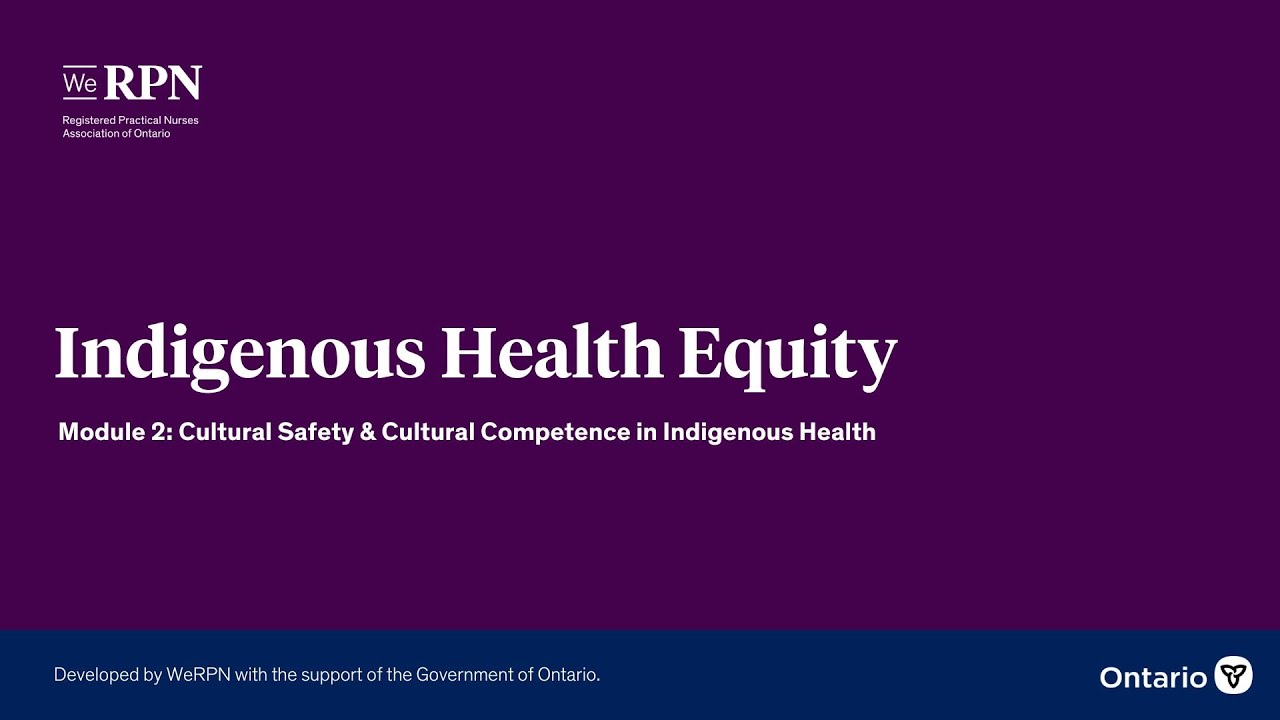 Indigenous Health Equity - Module Module 2
