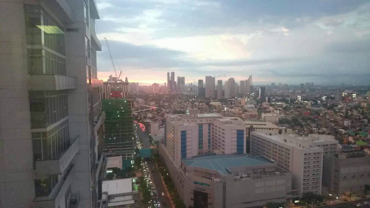 Sunset before an epic storm - BGC