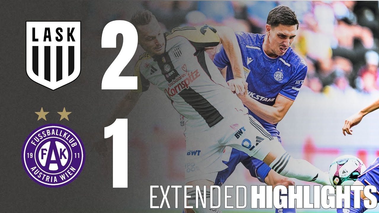 Extended Highlights | LASK 2-1 Austria Wien | Bundesliga