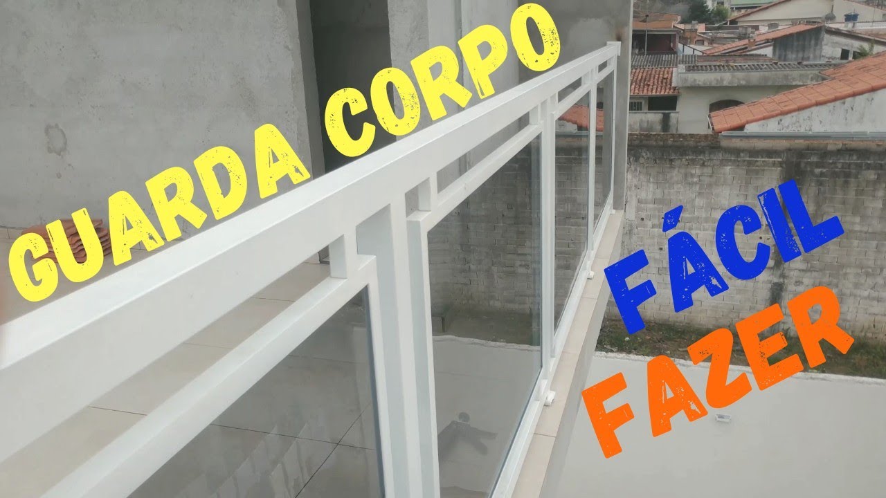 Como fazer guarda corpo de ferro