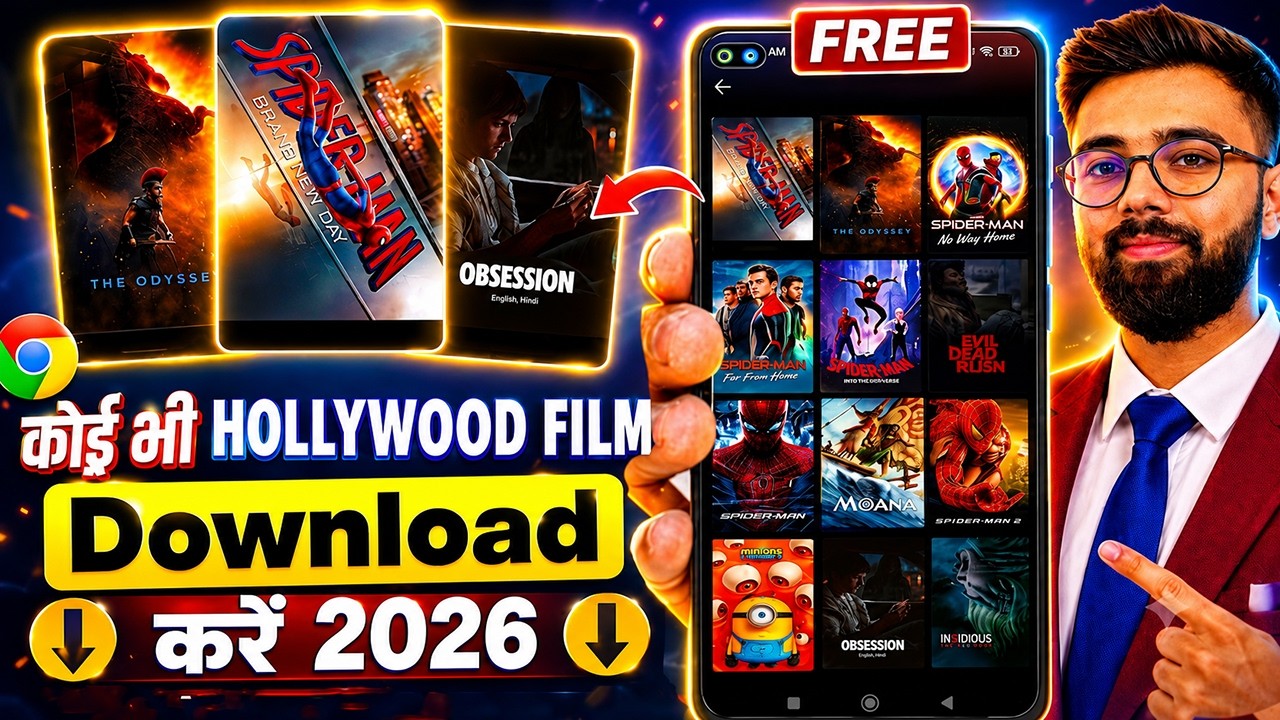 🍿How to Download Hollywood Movies | Hindi Dubbed | Free Hollywood Movies || New Movie Download Link