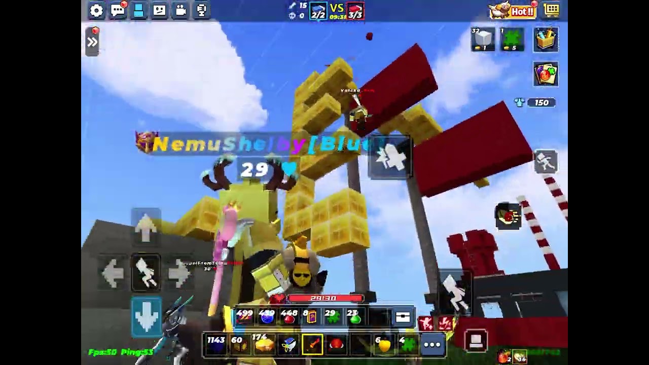 Cooking Duggu from Lg Kanha and Vatcka in 2v3 lmaooo got accused of hacks again@NebuBlockManGo