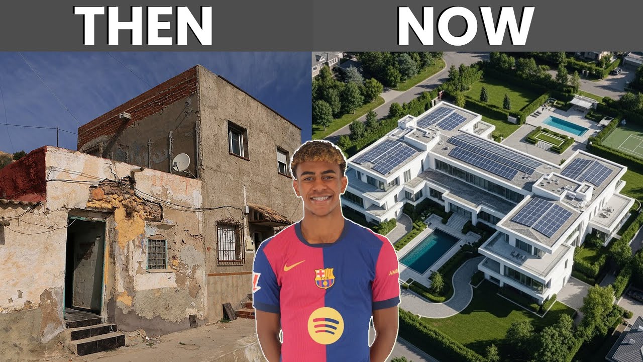 Footballers' Homes Then & Now &ndash; Ronaldo, Neymar, Messi & More!