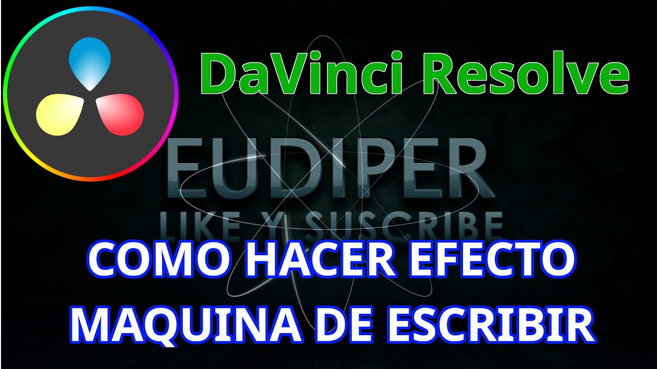 Como hacer efecto MAQUINA DE ESCRIBIR en Davinci Resolve