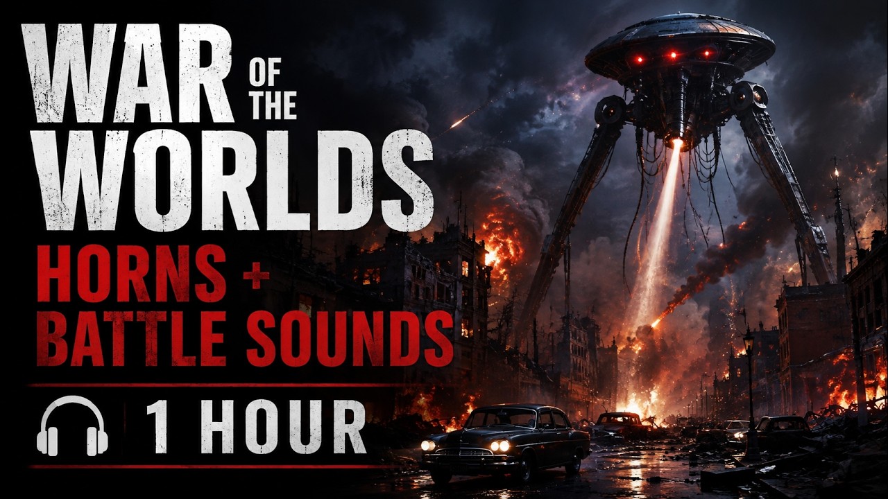 War of the Worlds: Ambience + Horns and Battle sounds
