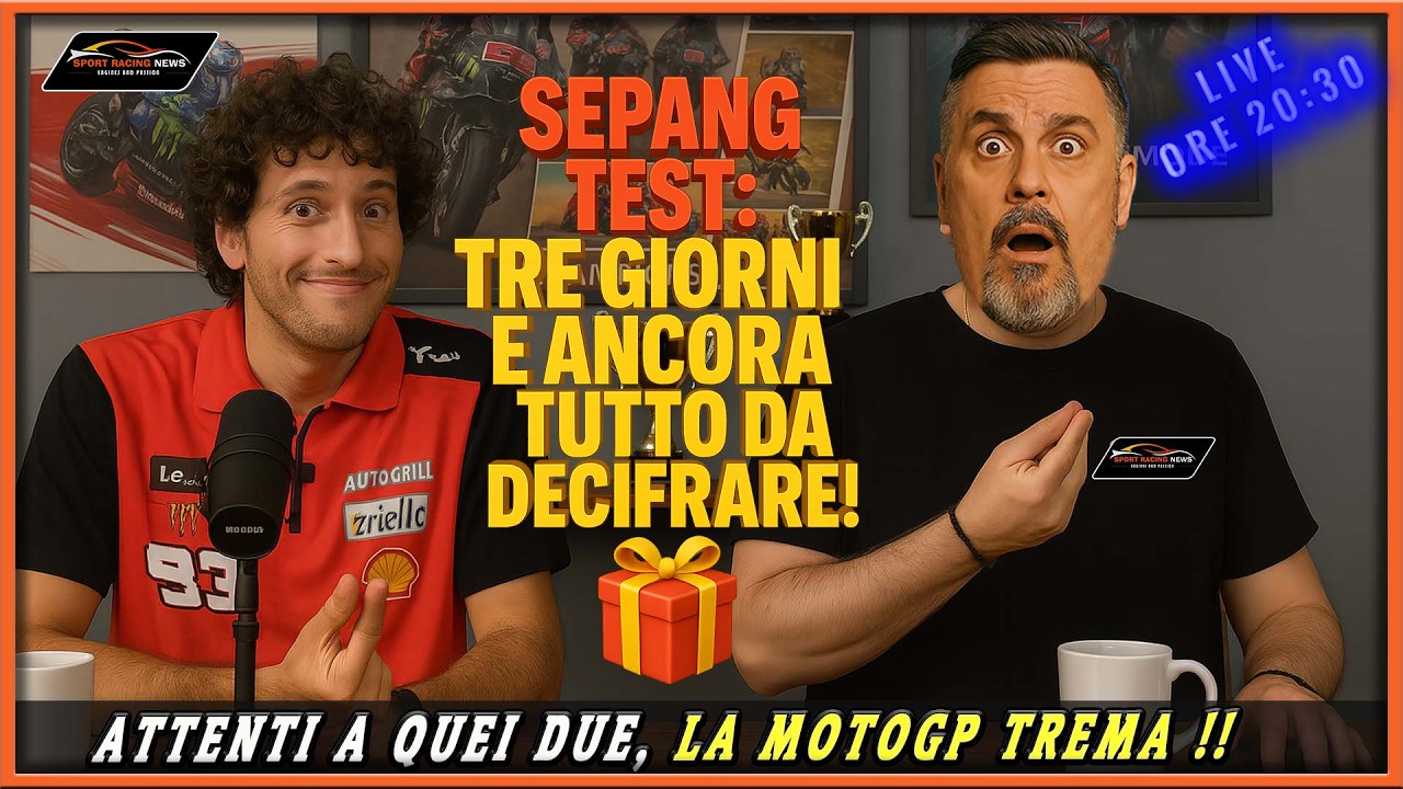 🤯 SEPANG TEST: TRE GIORNI E ANCORA TUTTO DA DECIFRARE! 🏁