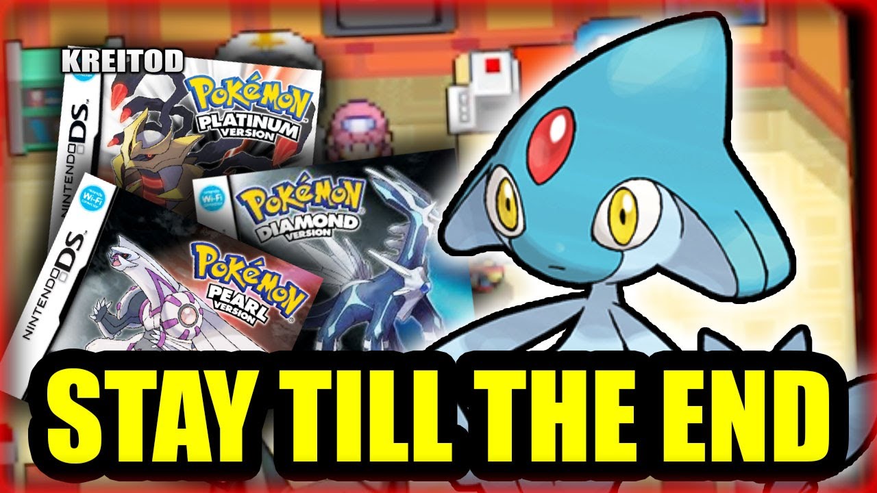 🔥 How to GET AZELF in Pok&eacute;mon PLATINUM, PEARL and DIAMOND (FAST)